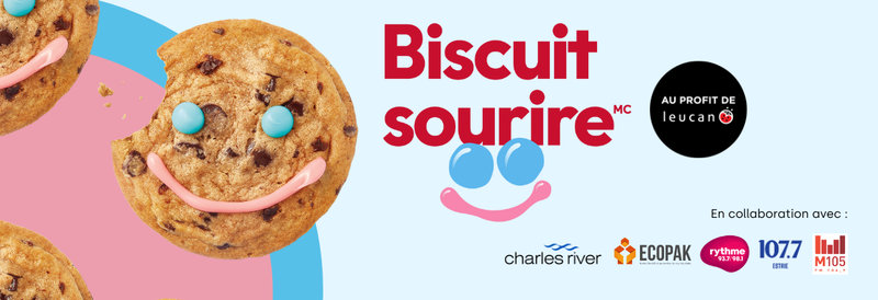Campagne du Biscuit sourire Tim Hortons au profit de Leucan | Leucan